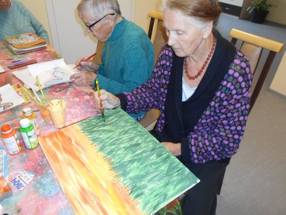  дозвілля в будинку для літніх людей